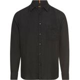 BOSS ORANGE Leinenhemd "Relegant 6 M", mit Markenlabel