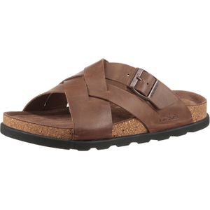 Rieker Pantolette, Sommerschuh, Strandschuh, Hausschuh mit bequemem Fußbett