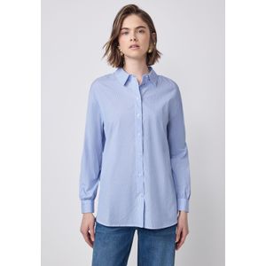 STREET ONE STUDIO Hemdbluse, aus reiner Baumwolle