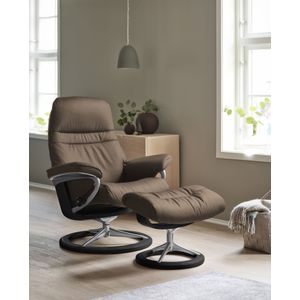 Stressless Relaxsessel "Sunrise", mit Signature Base, Größe M, Gestell Schwarz