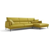 Egoitaliano Ecksofa "FUNNY, hochwertiges und aktuelles Design, bequeme Rückenlehne", hochwertiger Sitzkomfort, L-Form