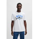 BOSS ORANGE T-Shirt "Te Bossfish", mit Aufdruck