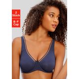 petite fleur Minimizer-BH, aus Baumwolle mit nahtlosen Cups, Basic Dessous