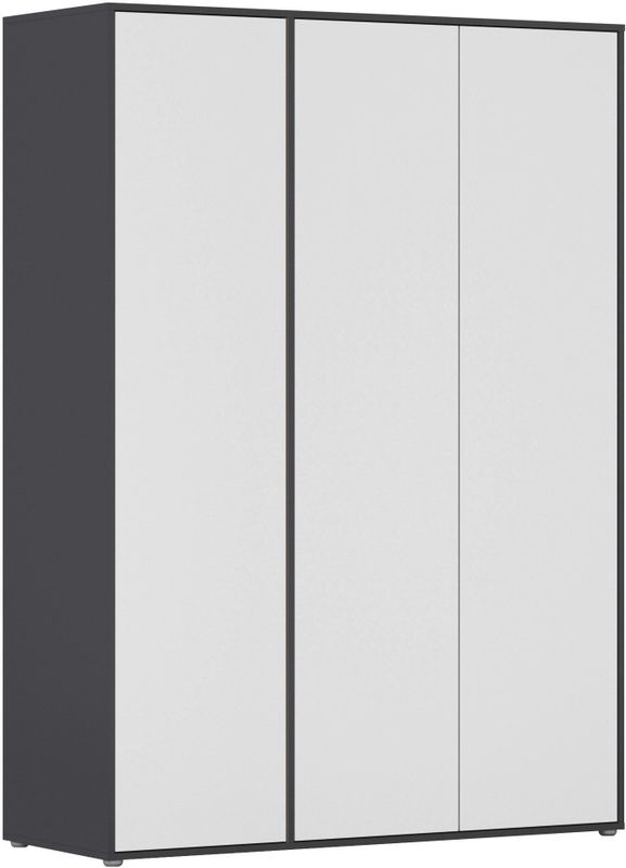rauch Drehtürenschrank "Kleiderschrank Schrank Garderobe Wäscheschrank NABILA viel Stauraum", (in 3 verschiedenen Ausstattungen BASIC/CLASSIC/PREMIUM), in 2 Breiten mit Push-to-Open Funktion TOPSELLER MADE IN GERMANY
