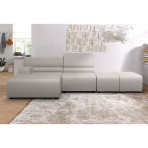 Egoitaliano Ecksofa "Babouche, Designsofa mit außergewöhnlichem Sitzkomfort zum Wohlfühlen"