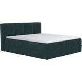 Home affaire Boxspringbett "Sacy", Boxbett inkl. Topper, 2 Matratzen, Härtegrade H2, H3 und H4 wählbar
