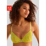 Vivance Bügel-BH, aus graphischer Jacquardspitze mit edler Bänder-Optik, Dessous