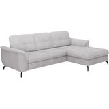 sit&more Ecksofa "Zora L-Form", wahlweise mit Bettfunktion und Bettkasten