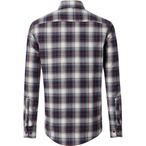 CASAMODA Flanellhemd "CASAMODA Flanellhemd kariert"