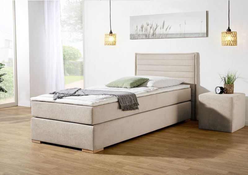 Home affaire Boxspringbett ""Östermoor"", in H2, H3 oder H4 erhältlich