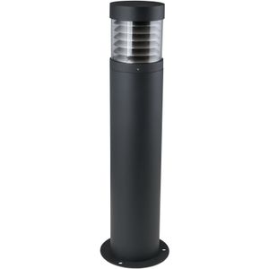 HEITRONIC Sockelleuchte "Kresos", 1 flammig, Leuchtmittel E27  ohne Leuchtmittel, Sockelleuchte, Außenlampe, klarer 360-Lichtaustritt