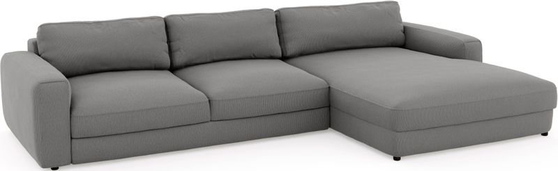 Places of Style Ecksofa "Bloomfield, L-Form", wahlweise mit Bettfunktion und Bettkasten