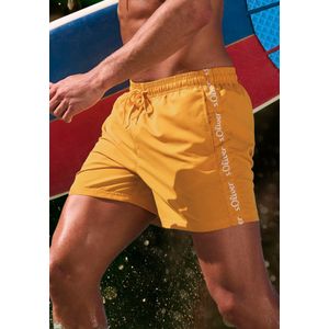 s.Oliver Badeshorts, mit Markenschriftzügen