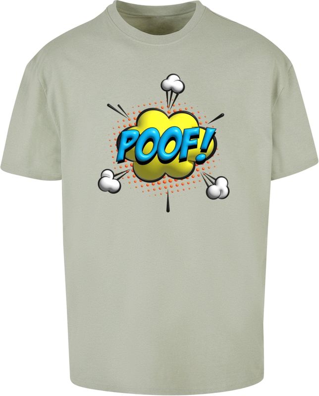 Merchcode T-Shirt "Merchcode Herren POOF Comic Heavy Oversized Tee", (1 tlg.)