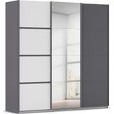 rauch Kleiderschrank "Schwebetürenschrank OTTO´s Choice Garderobe Schrank TOP ANGEBOT Avola", (in 3 verschiedenen Ausstattungen BASIC/CLASSIC/PREMIUM inkl. Spiegel), mit eleganten Zierleisten in Chrom, Schwarz oder Weiß MADE IN GERMANY