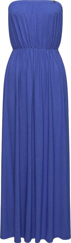 Ragwear Sommerkleid "Awery", stylisches Damen Bandeaukleid mit Taillen-Gummizug