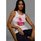 KangaROOS Tanktop, mit collem Sommer-Logo-Print - NEUE KOLLEKTION
