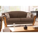 Home affaire Polstergarnitur "Milano", (2 tlg.), 2-Sitzer und 3-Sitzer