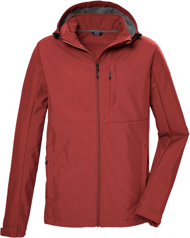 Killtec Softshelljacke "KOS 103 MN SFTSHLL JCKT", Wasserabweisende, winddichte Softshelljacke, PFAS-frei imprägniert