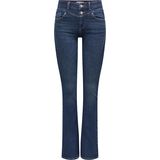 ONLY Bootcut-Jeans "ONLSARAH VIS BUT MID FLARED DNM BOX"