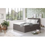 COTTA Boxspringbett "Shark inkl. Bettkasten und Topper", erhältlich in den Breiten 140x200cm, 160x200cm und 180x200cm