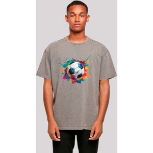 F4NT4STIC T-Shirt "Bunte Fußball Grafik", Premium Qualität