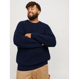 Jack & Jones PlusSize Rundhalspullover "JJJONES KNIT CREW NECK PLS"