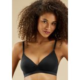 petite fleur Bralette-BH, ohne Bügel im Triangel-Schnitt aus Baumwolle, Basic Dessous