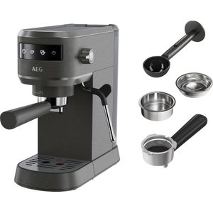 AEG Espressomaschine "Gourmet 6 EC6-1-6BST", Korbfilter, Siebträger