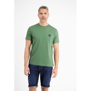 LERROS T-Shirt "LERROS Herren T-Shirt in Waffel-Piqué"