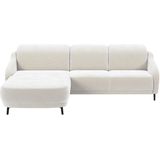 sit&more Ecksofa "Blues L-Form", wahlweise mit Klapptisch und USB