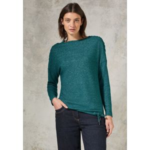 Cecil Langarmshirt, mit Tunnelzugsaum