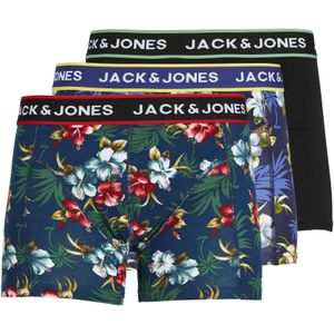 Jack & Jones Trunk "JACFLOWER TRUNKS 3 PACK.NOOS", (Packung, 3 St.)