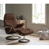 Stressless Fußhocker "Sunrise", mit Signature Base, Gestell Wenge