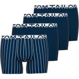 TOM TAILOR Boxershorts "Kentucky", (4er Pack), mit Logobund
