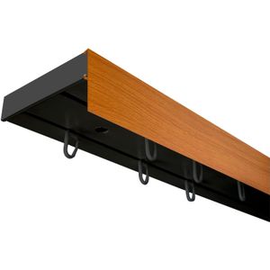 SN DECO GROUP Gardinenschiene "Vorhangschiene SH mit Blende", 2 läufig-läufig, Fixmaß
