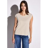 STREET ONE T-Shirt, aus reiner Baumwolle