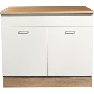 BASIC by Balculina Spülenschrank "Andy", Breite 100 cm