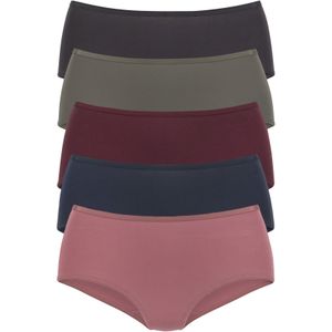 Vivance Taillenslip, (5er-Pack), aus elastischer Baumwoll-Qualität