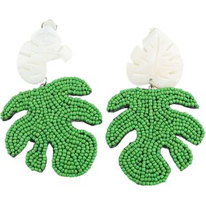 COLLEZIONE ALESSANDRO Paar Ohrclips "Leaf"