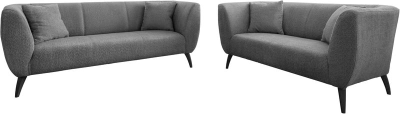 INOSIGN Polstergarnitur "Colori", (Set, 2 tlg., 3-Sitzer und 2-Sitzer), auch als Loveseat erhältlich