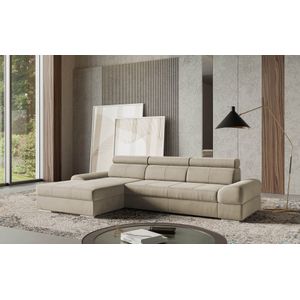sit&more Ecksofa "Broadway L-Form", inklusive Kopfteilverstellung, wahlweise mit Bettfunktion