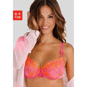 LASCANA Bügel-BH "Wanda", mit Zierschnürung und Stickerei Spitze, Dessous