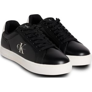 Calvin Klein Jeans Sneaker "CLASSIC CUPSOLE MONO LTH", Freizeitsneaker, Halbschuh, Schnürschuh in klassischer Optik