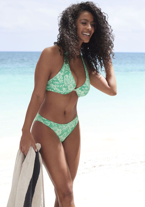 Venice Beach Bügel-Bikini-Top "Moloka", mit tropischem Print