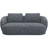 FLEXLUX 2,5-Sitzer "Torino, rund, Couch, Loveseat,", Modernes, organisches Sofa-Design, Kaltschaum, Wellenunterfederung