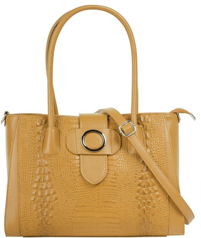 Cluty Shopper, echt Leder, Made in Italy