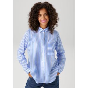 Aniston CASUAL Hemdbluse, im Streifen-Dessin