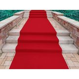 Primaflor-Ideen in Textil Läufer "PODIUM", rechteckig, 2,6 mm Höhe, Breite 200 cm, Nadelfilz, Uni-Farben, ideal für Veranstaltungen