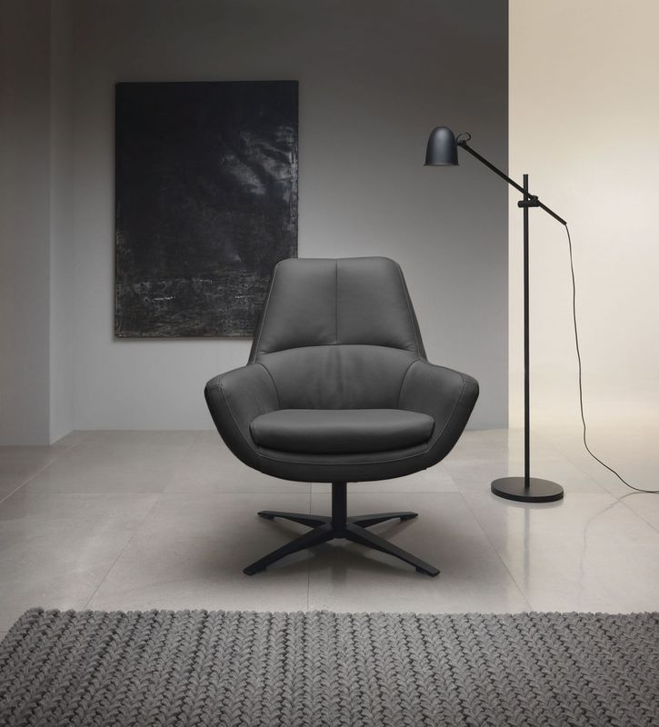 BETYPE Drehsessel "Be Organic Standard Back, Loungesessel", in elegantem Design mit Drehfunktion